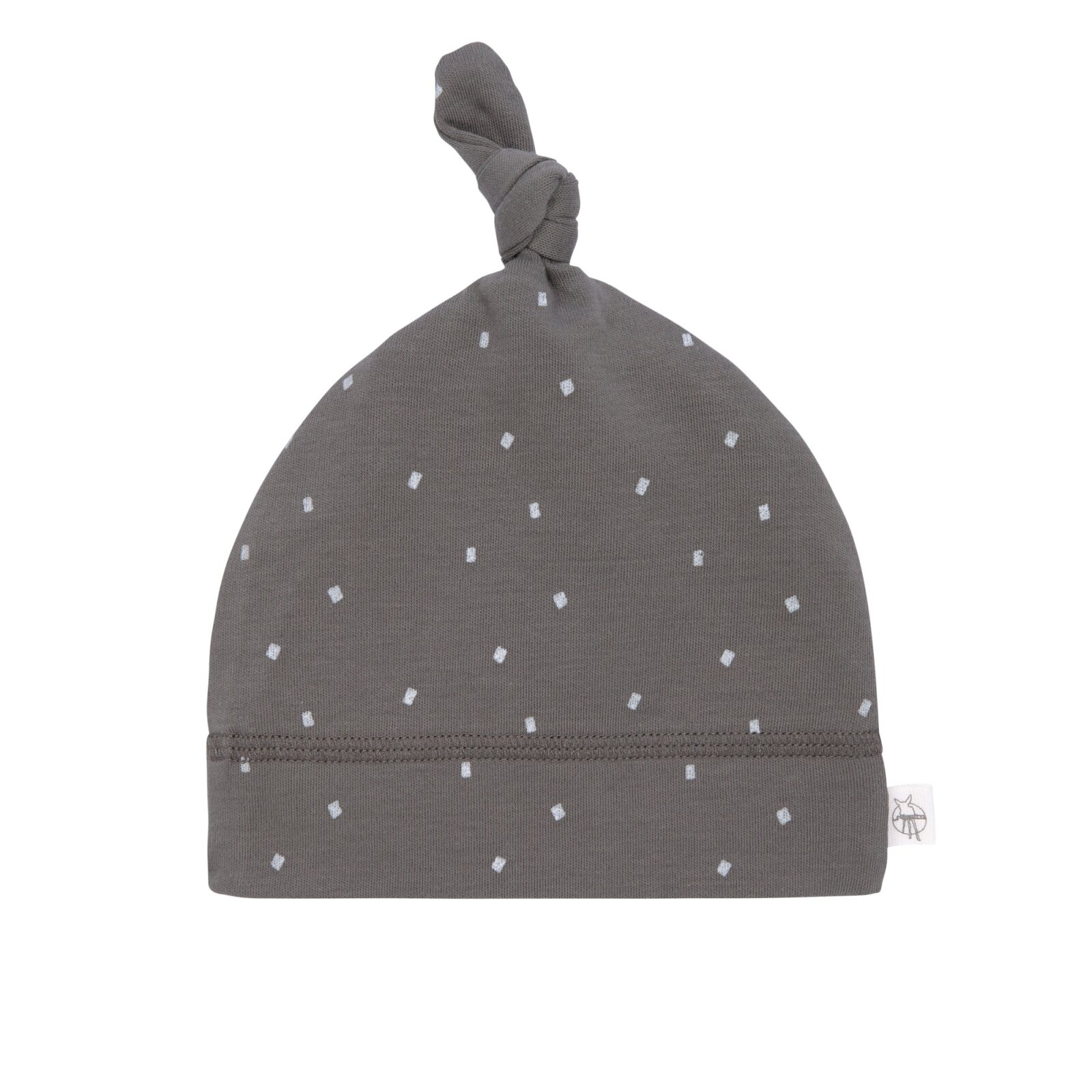 Lässig - Baby-Mütze Gr. 62-68 Spots anthracite (A)