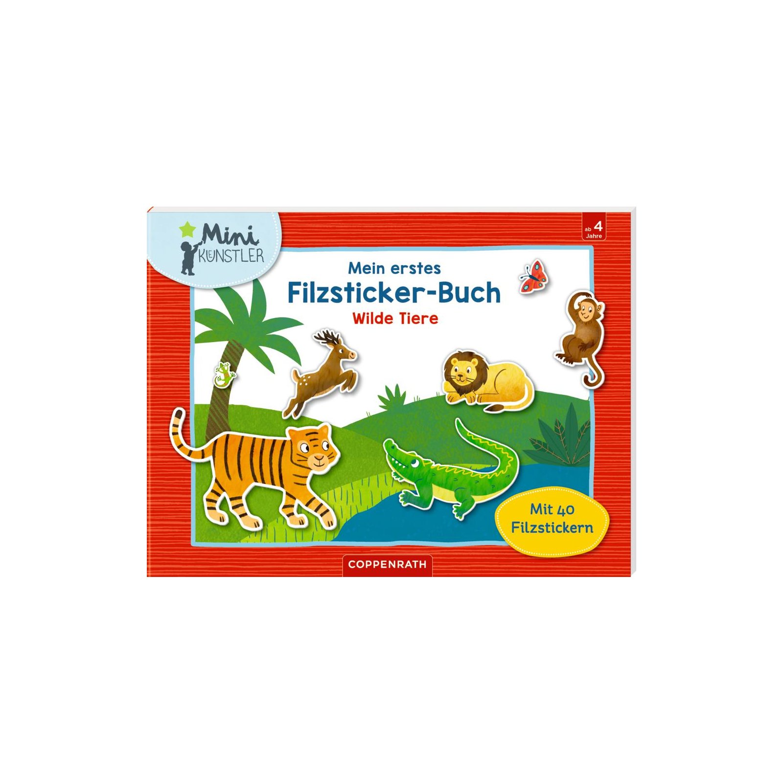 Coppenrath - Mein erstes Filzsticker-Buch: Wilde Tiere (3)