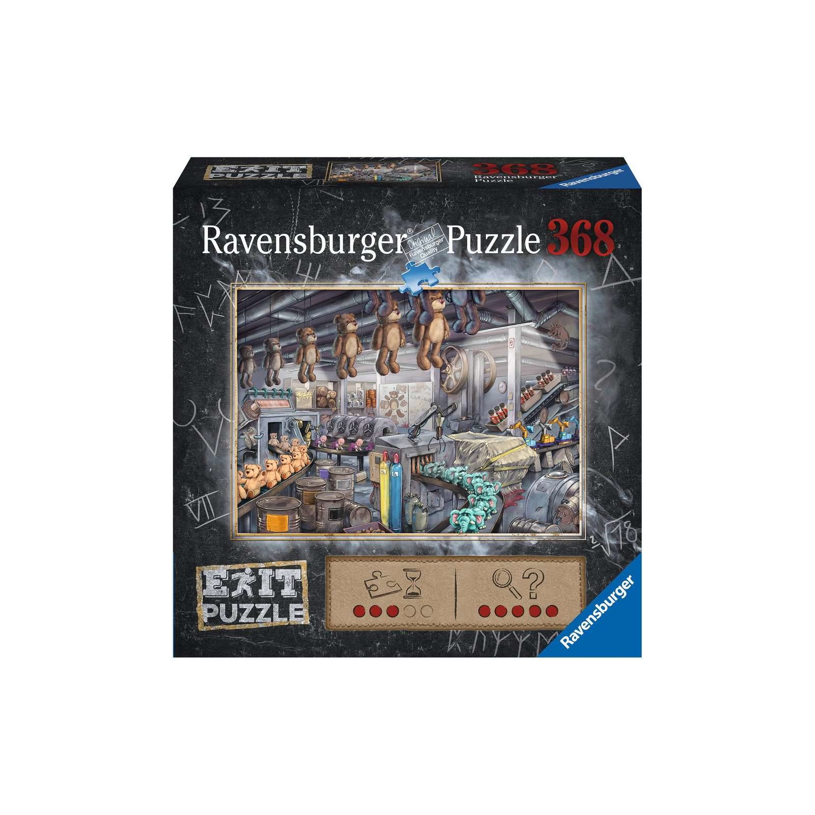 Ravensburger - Puzzle EXIT In der Spielzeugfabrik (368 Teile)