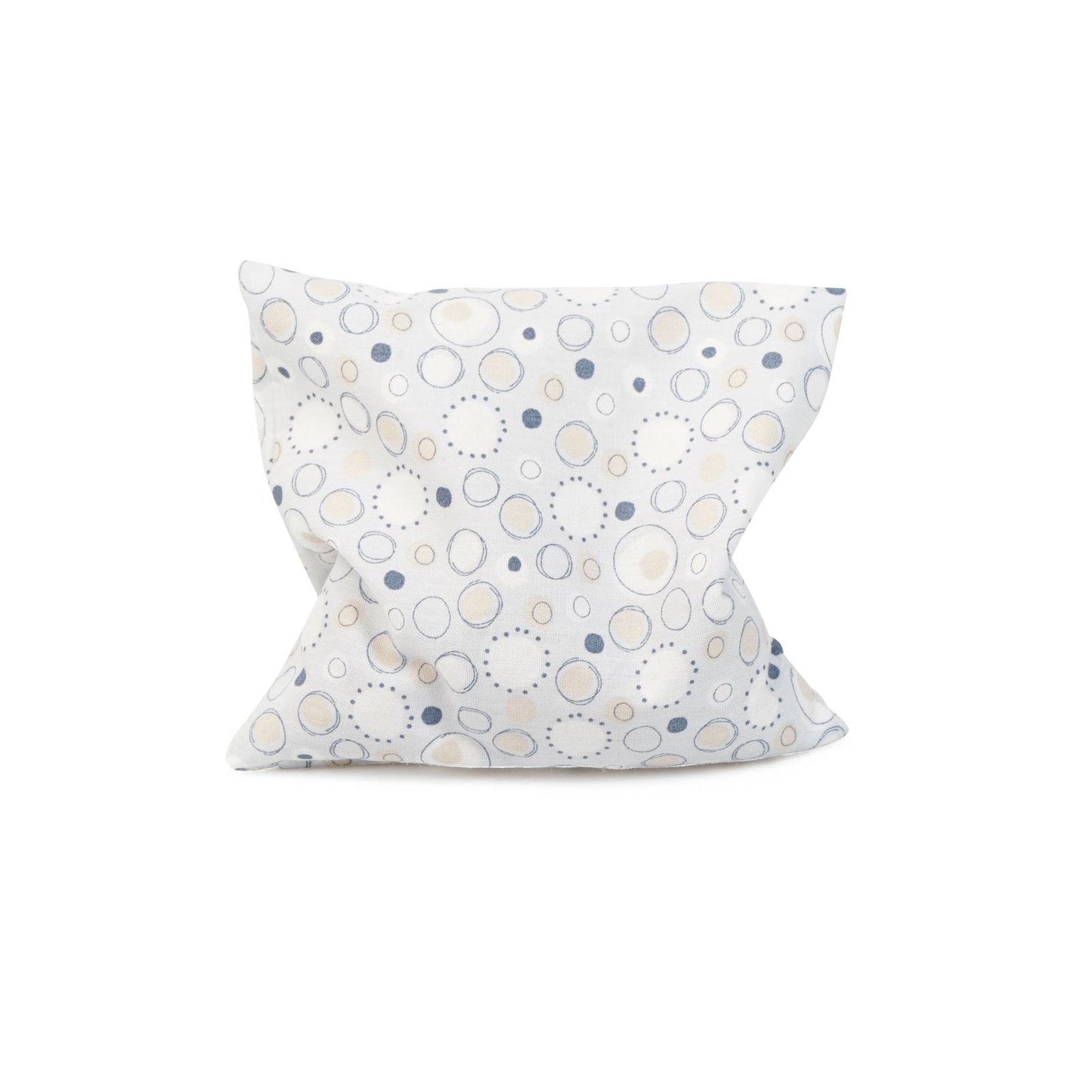 Grünspecht - Traubenkern-Kissen, Kreise hellblau (4)