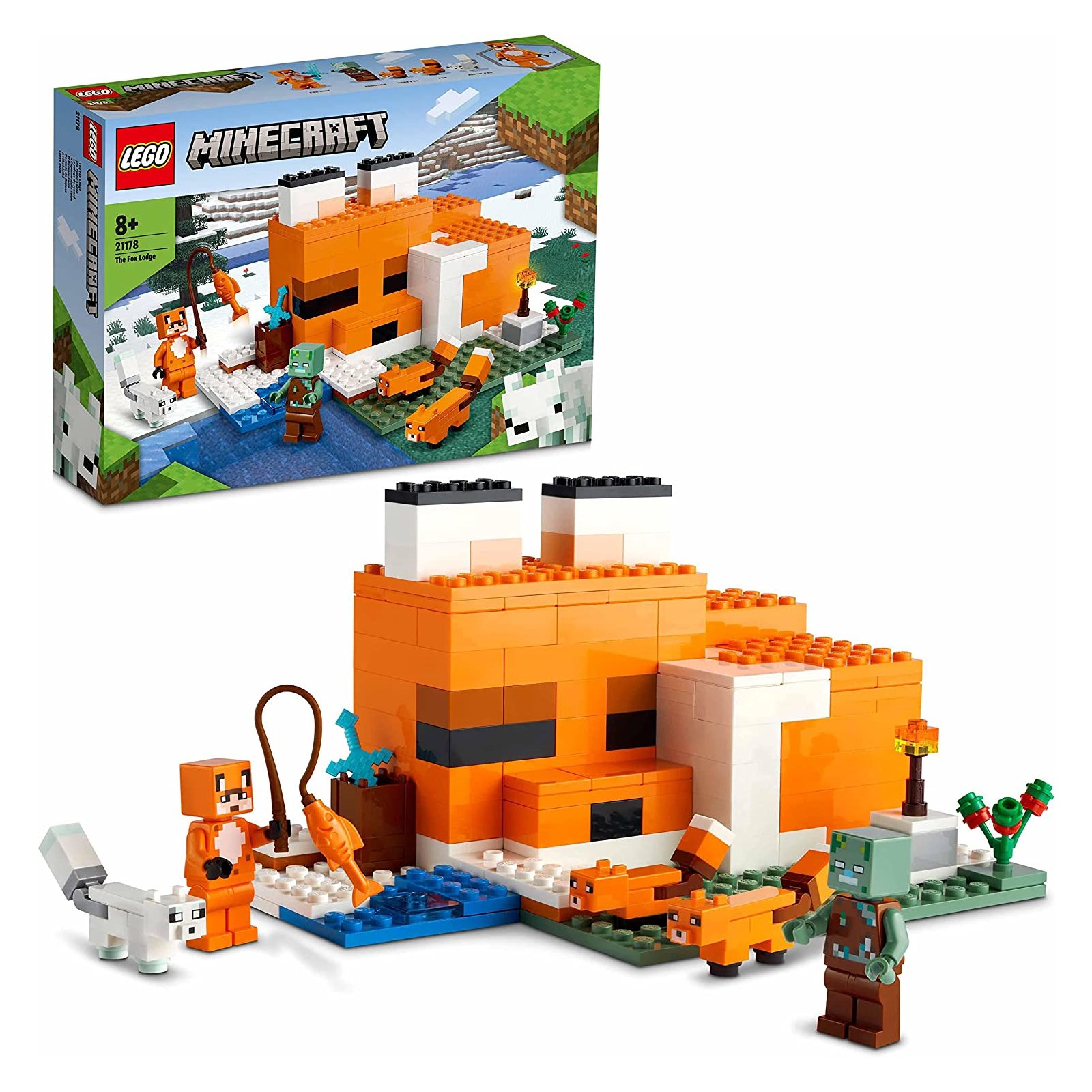 LEGO - Minecraft - 21178 Die Fuchs-Lodge