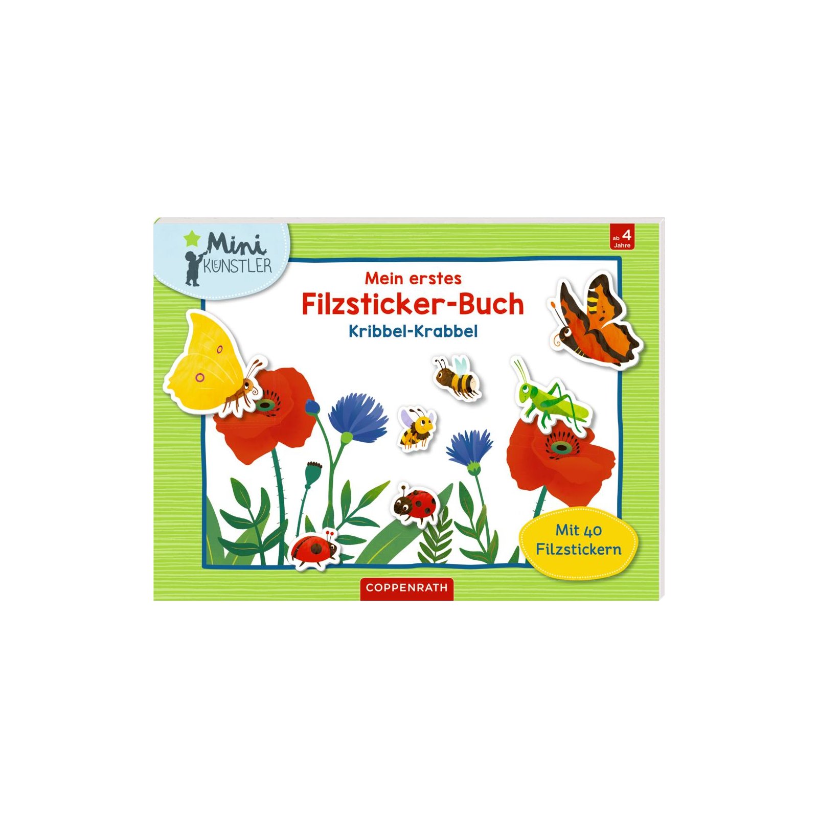 Coppenrath - Mein erstes Filzsticker-Buch: Kribbel-Krabbel (3)