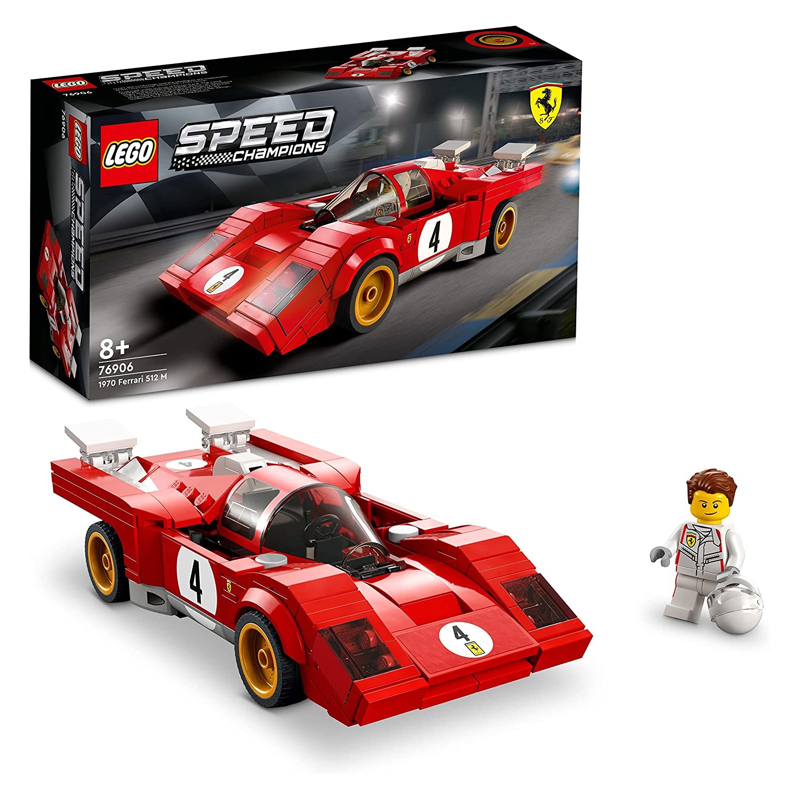 LEGO - Speed Champions - 76906 1970 Ferrari 512 M