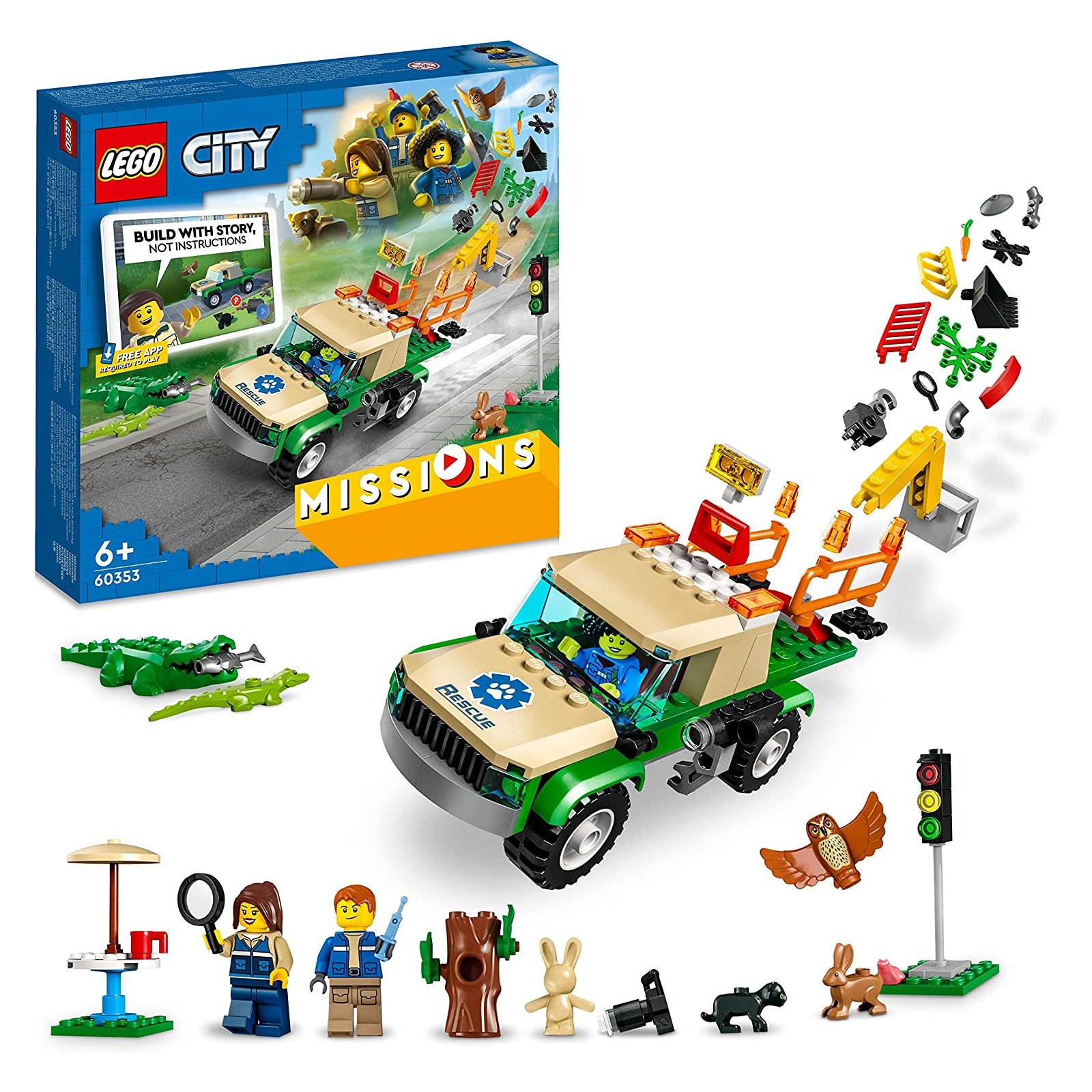 LEGO - City - 60353 Tierrettungsmissionen