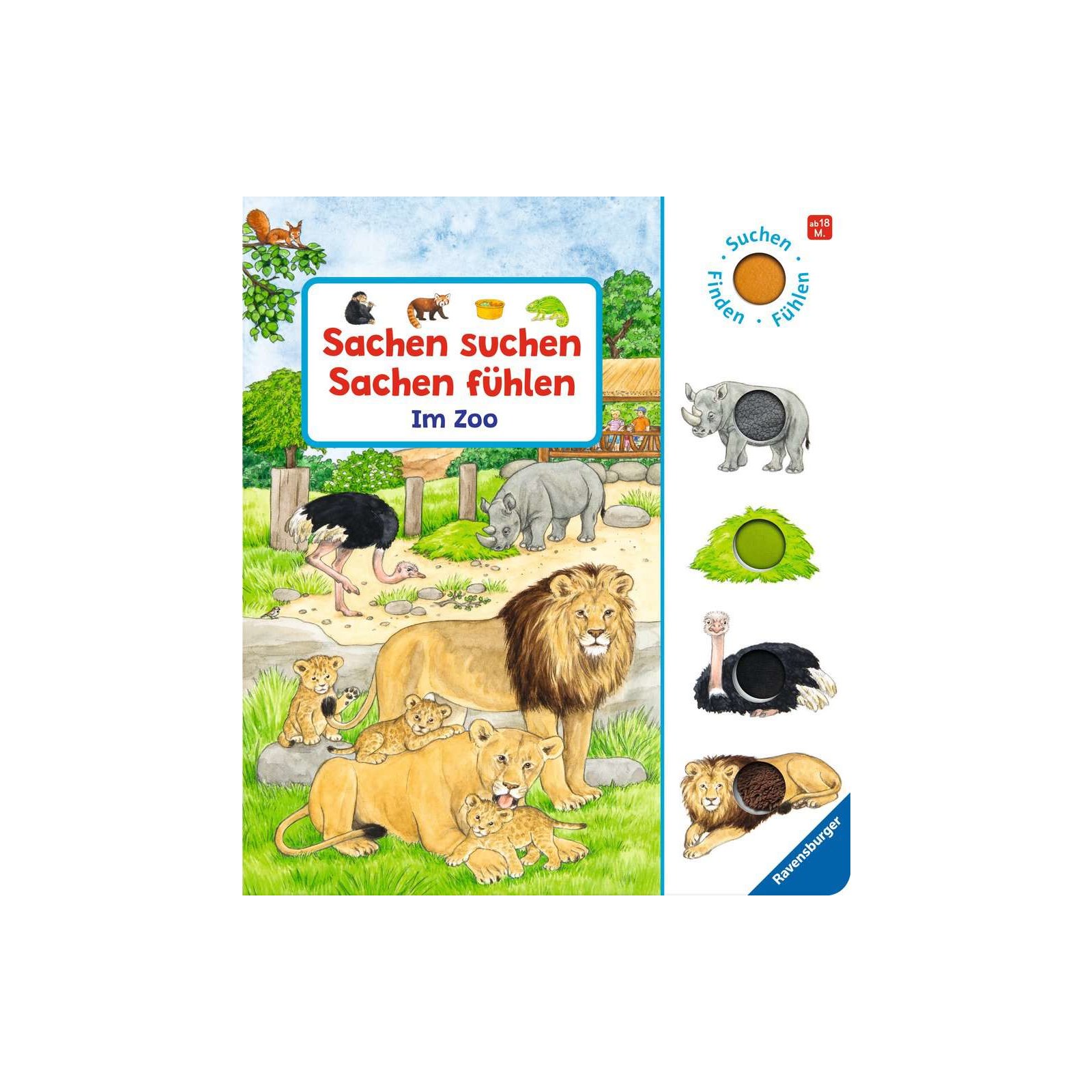 Ravensburger - Sachen suchen, Sachen fühlen: Im Zoo