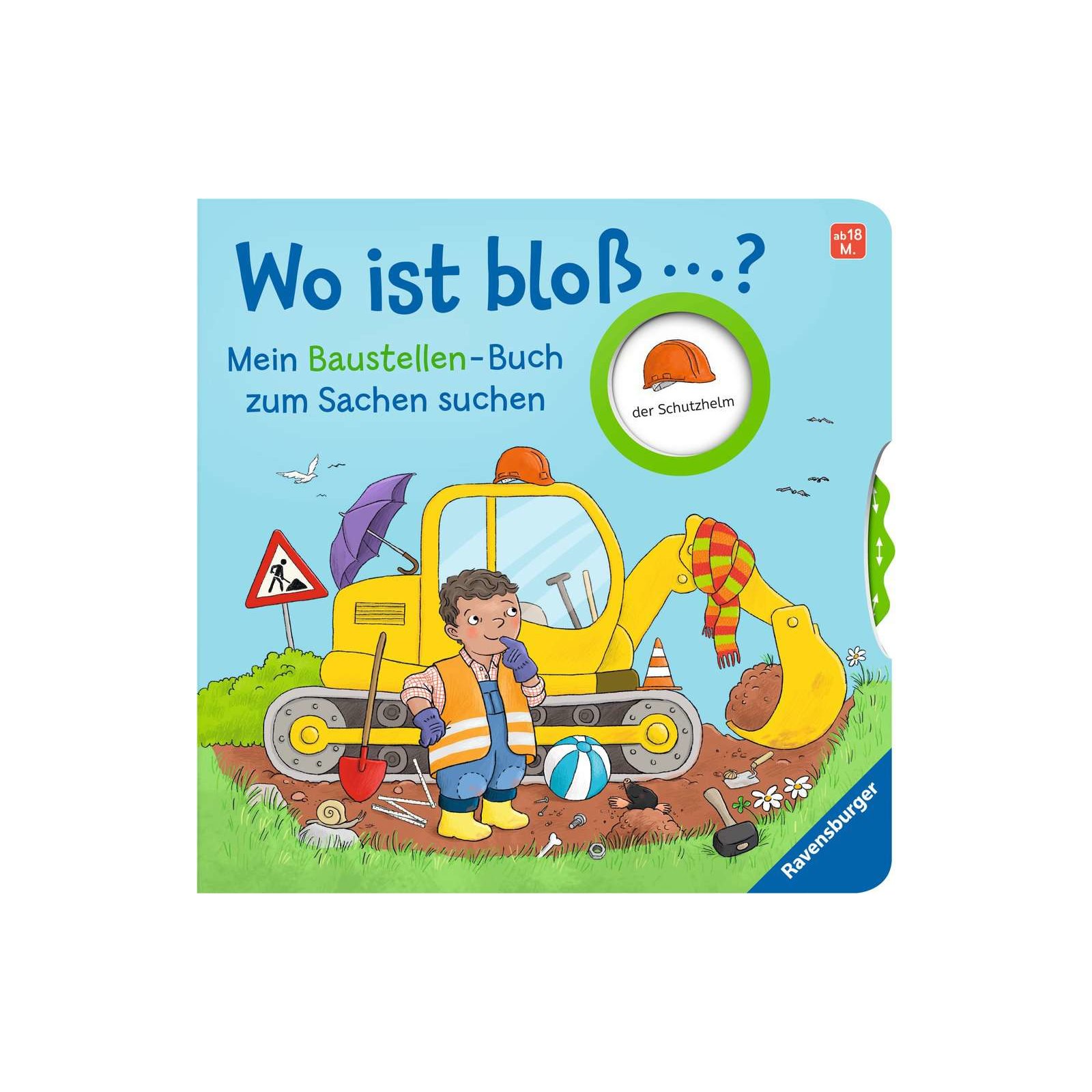 Ravensburger - Wo ist bloß…? Mein Baustellen-Buch zum Sachen suchen