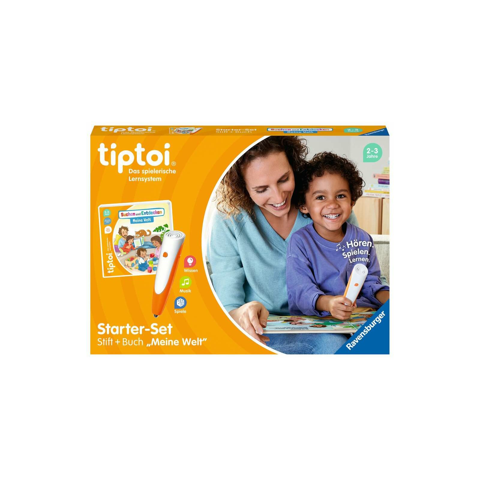 Ravensburger - tiptoi - Starter-Set: Stift und Bilderbuch 'Meine Welt'