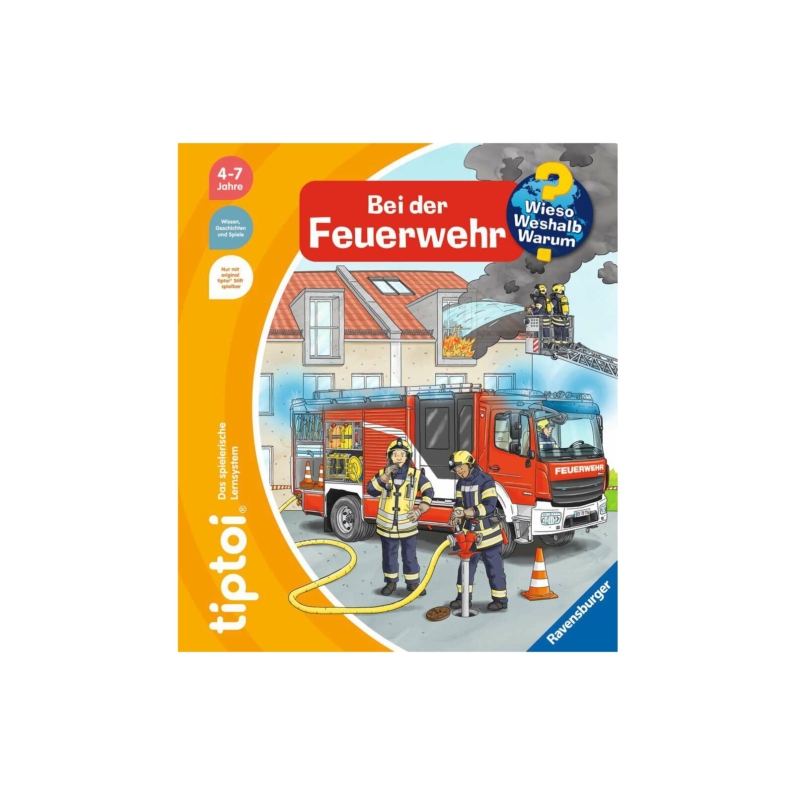 Ravensburger - tiptoi - Wieso? Weshalb? Warum? - Bei der Feuerwehr