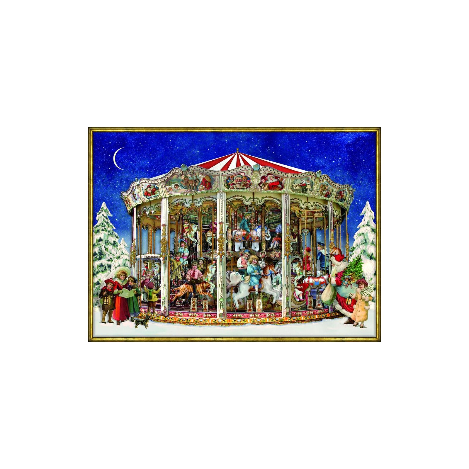 Coppenrath - Adventskalender - Nostalgisches Weihnachtskarussell (S)