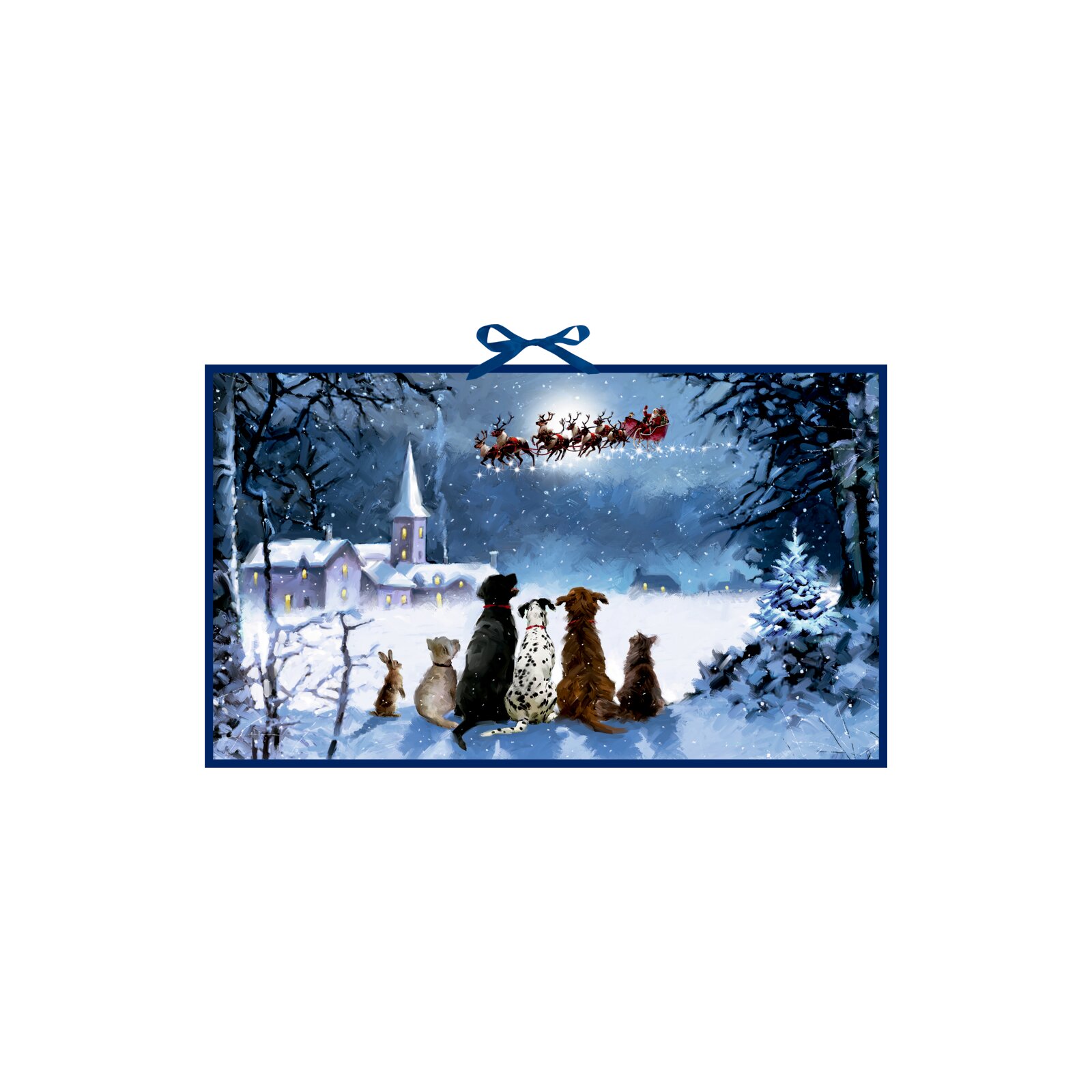 Coppenrath - Wand-Adventskalender - Wunderbare Hunde-Weihnacht (S)