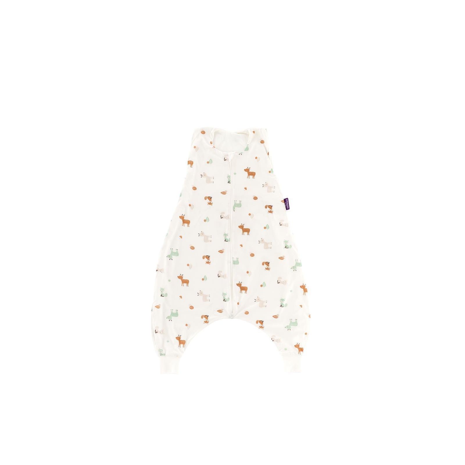 Träumeland - Schlafsack light 'to GO' Baumwolle, Waldtiere, Größe 80 (1)