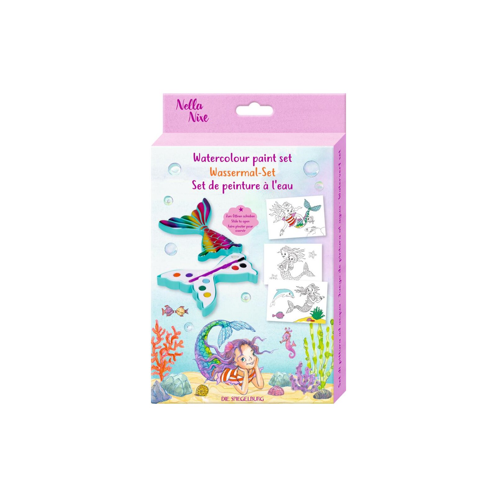 Die Spiegelburg - Nella Nixe - Wassermal-Set (4)