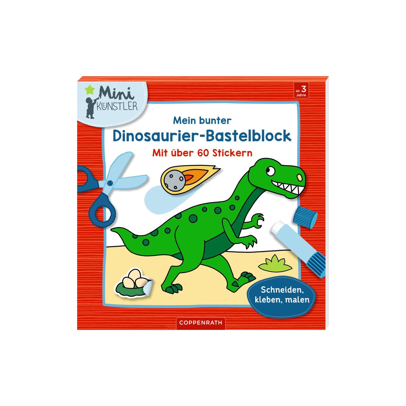 Coppenrath - Mein bunter Dinosaurier-Bastelblock (Mini-Künstler) (3)