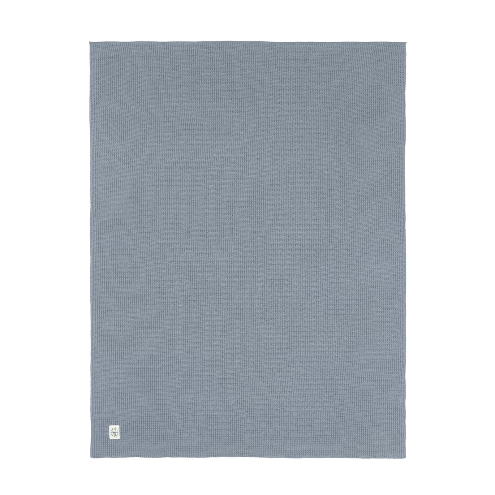 Lässig - Babydecke GOTS - Nubs, Blau (A)