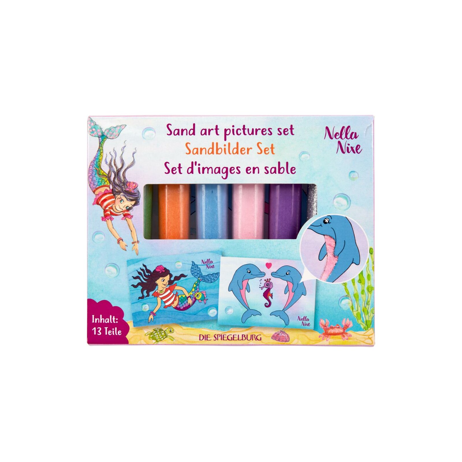 Die Spiegelburg - Nella Nixe - Sandbilder-Set (4)