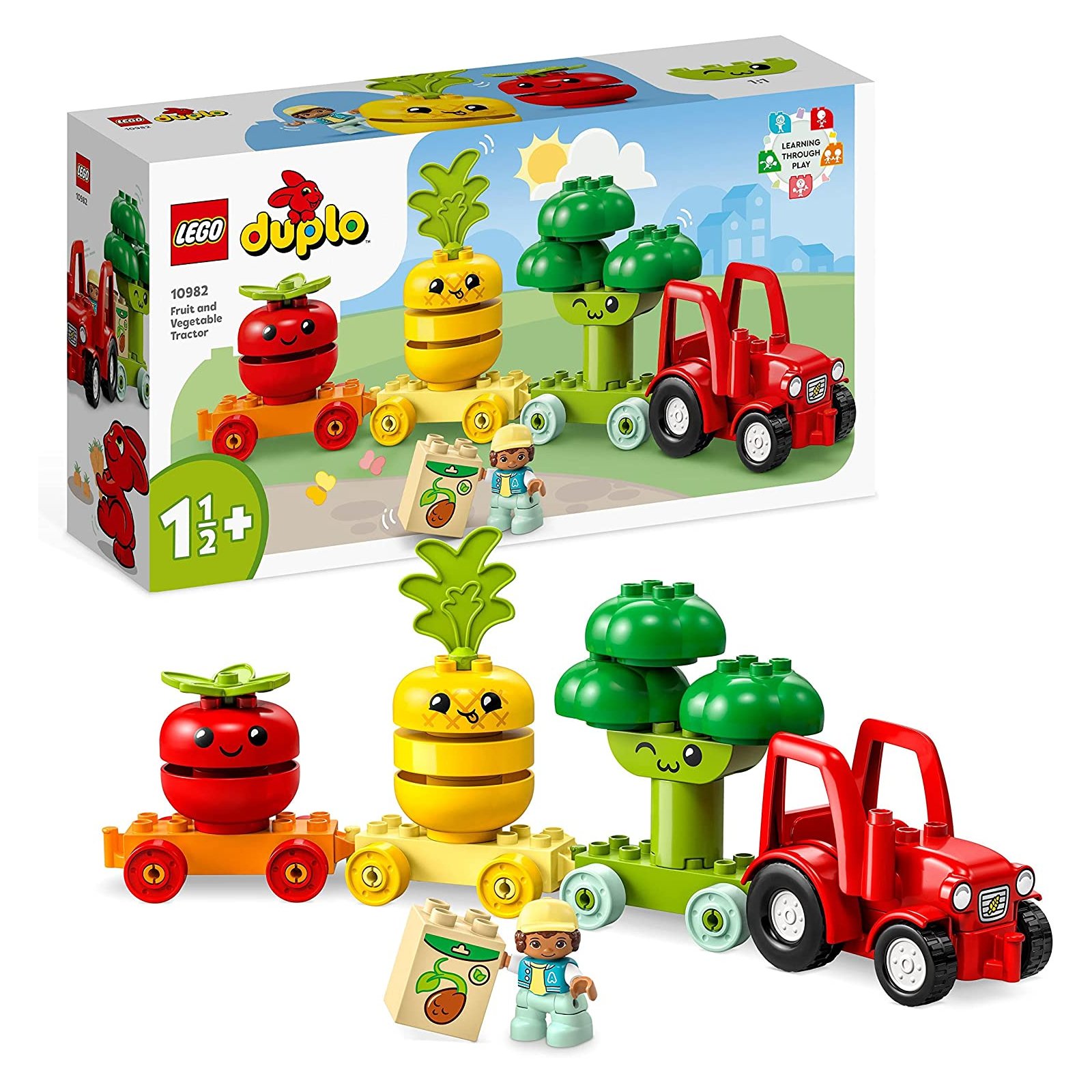 LEGO - Duplo - 10982 Obst- und Gemüse-Traktor