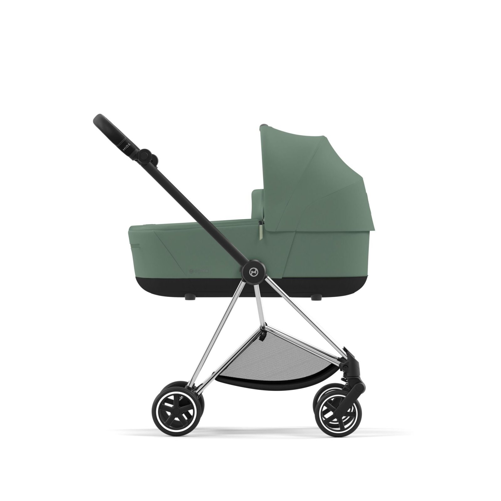 CYBEX - Platinum MIOS 3.0 inkl. Hardparts mit Seatpack und Lux Carry Cot (LEAF-GREEN)