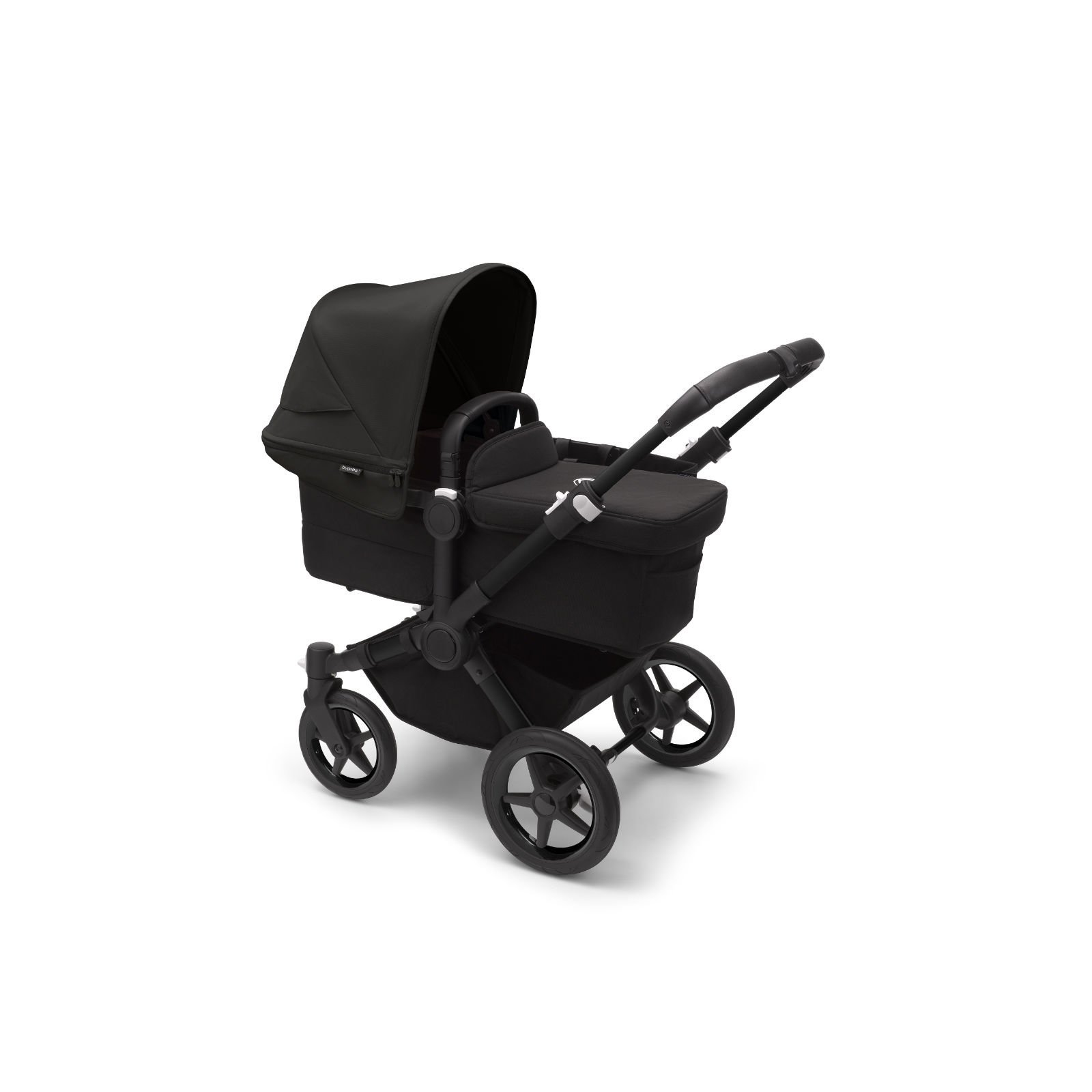 BUGABOO - Donkey 5 Mono Kinderwagen mit Liegewanne und Sitz CORE (SCHWARZ / MITTERNACHTSSCHWARZ)