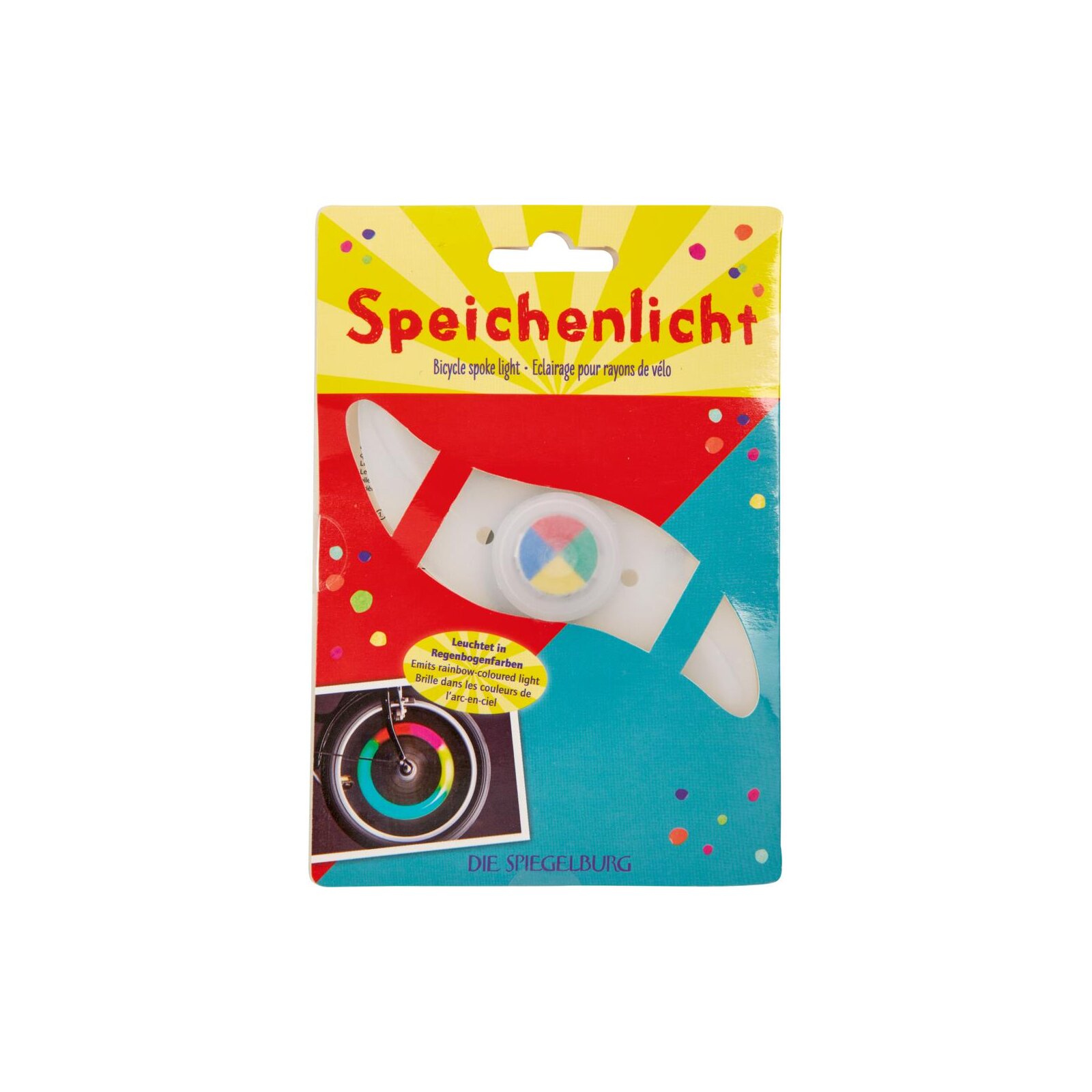 Die Spiegelburg - Bunte Geschenke - Speichenlicht (10)