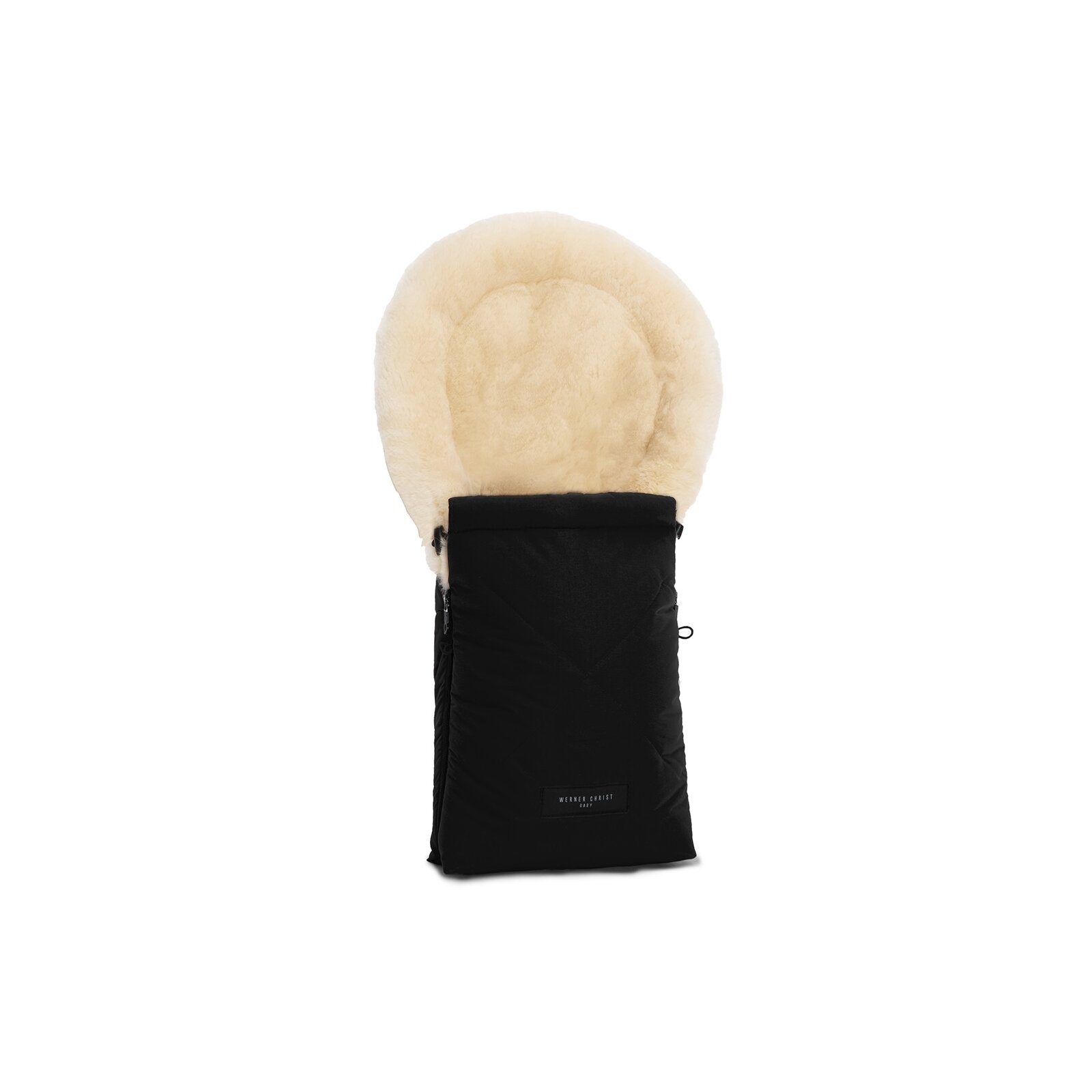 Werner Christ Baby - Oslo Fußsack Babyschale black