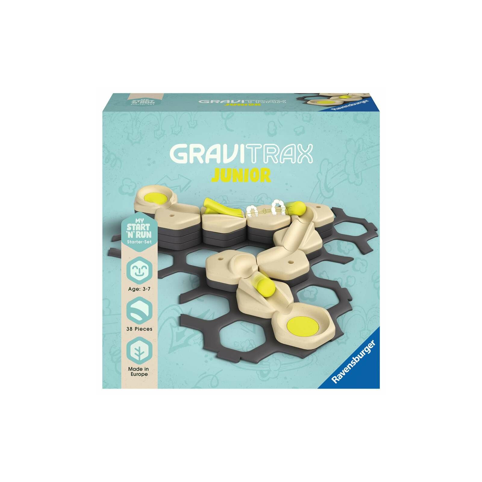 Ravensburger - GraviTrax Junior - Starter-Set S - Start and Run