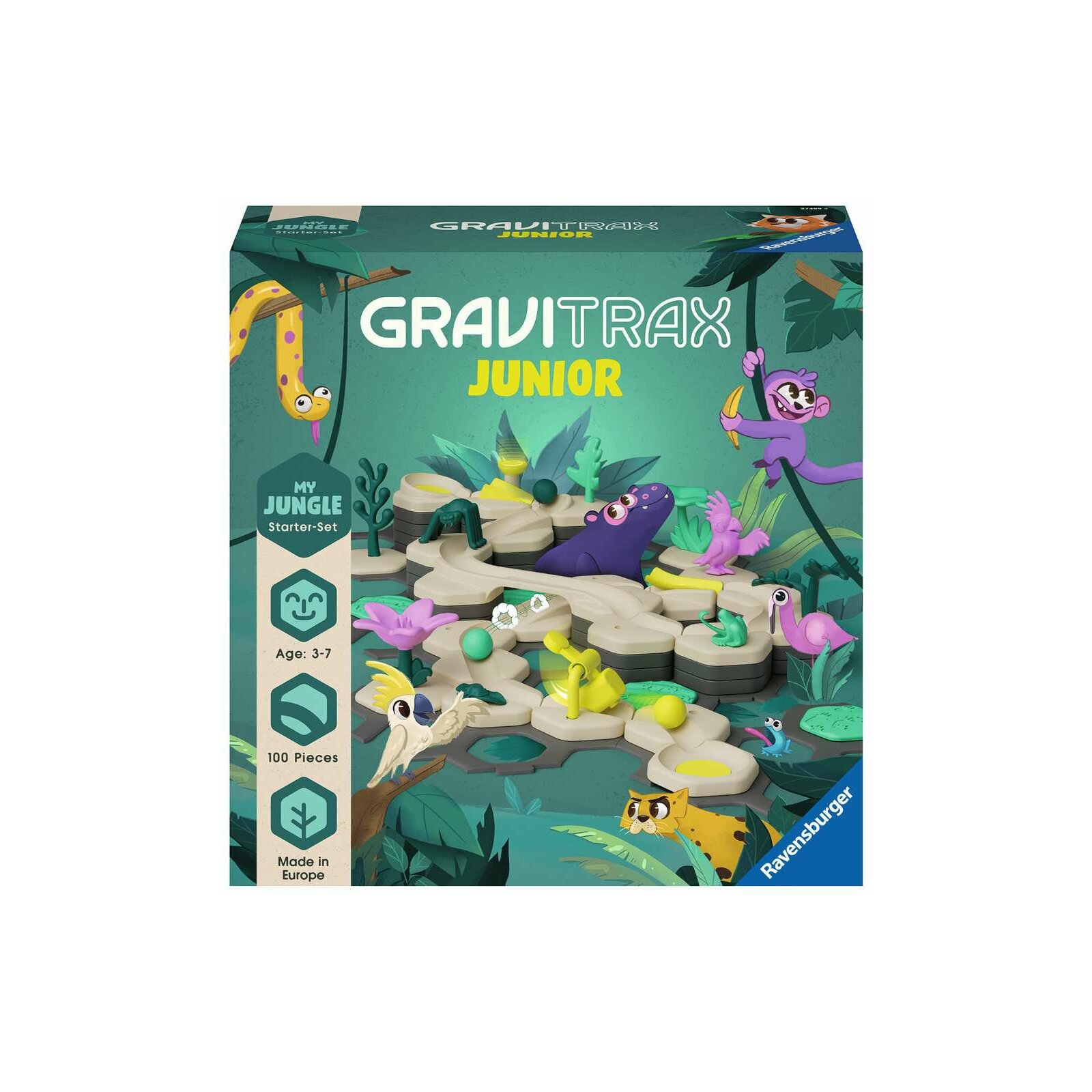 Ravensburger - GraviTrax Junior - Starter-Set L - Jungle