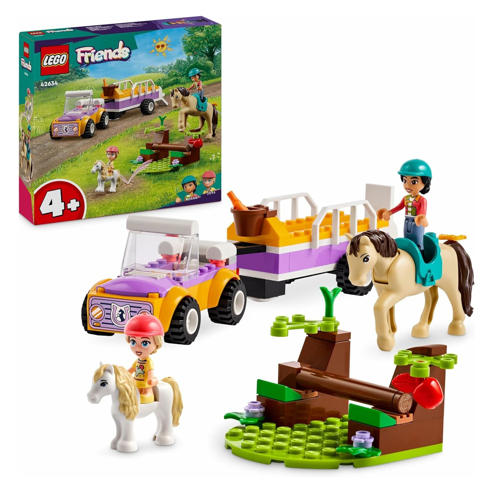 LEGO - Friends - 42634 Pferde- und Pony-Anhänger