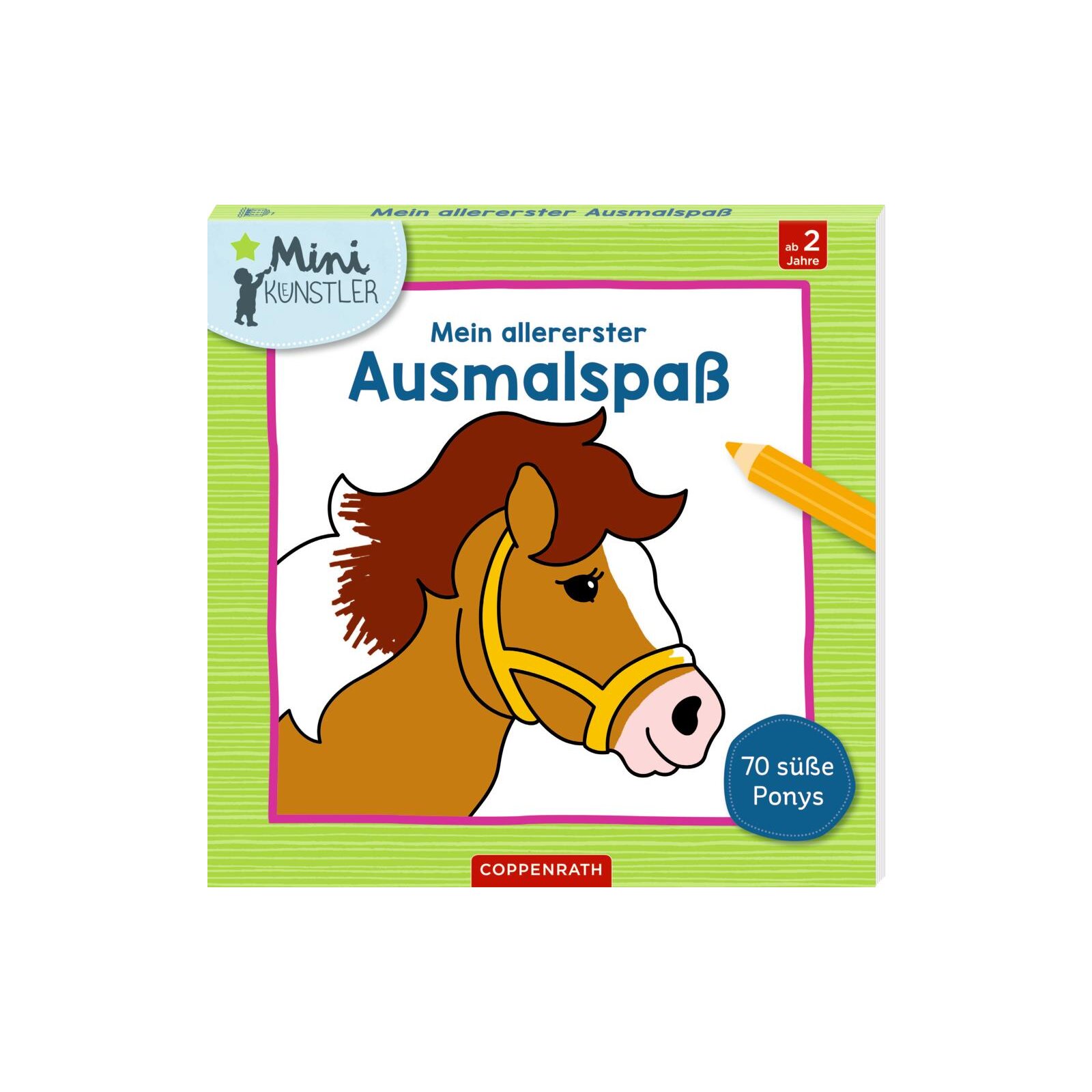 Coppenrath - Mini-Künstler - Mein allererster Ausmalspaß: 70 süße Pferde (3)