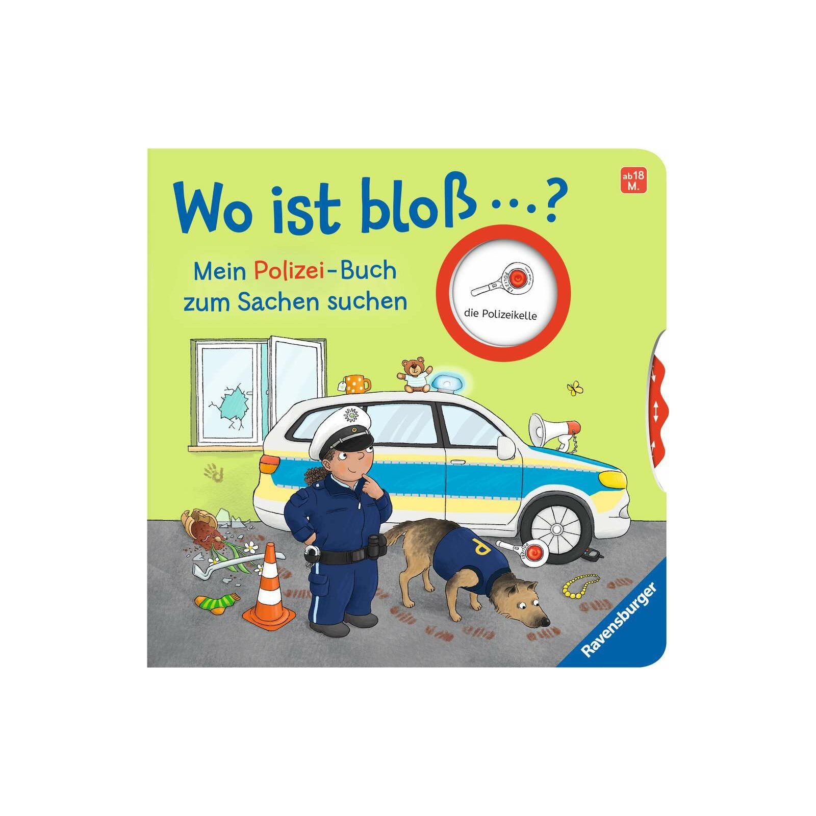 Ravensburger - Wo ist bloß...? Mein Polizei-Buch zum Sachen suchen
