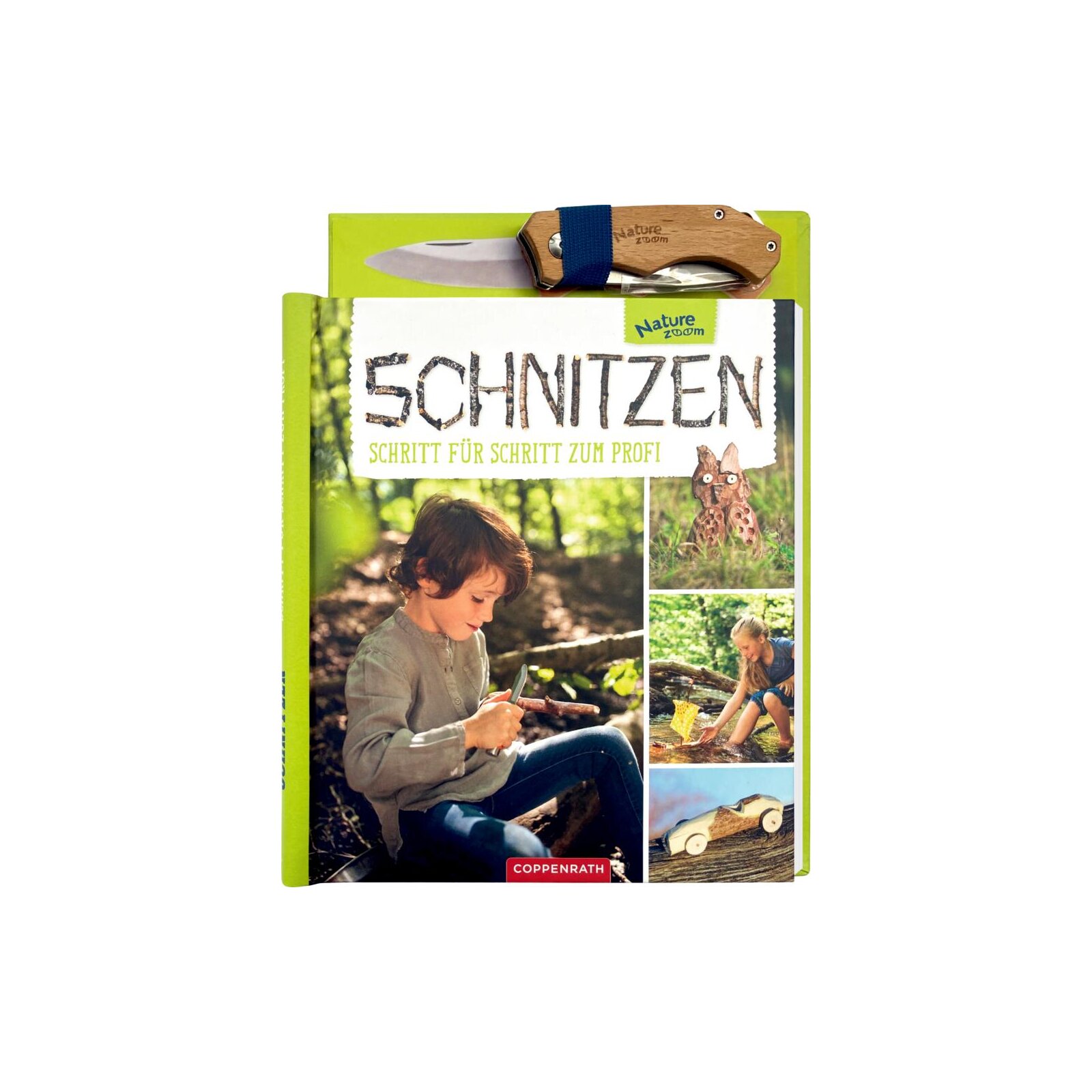 Coppenrath - Nature Zoom - Schnitzen: Schritt für Schritt zum Profi