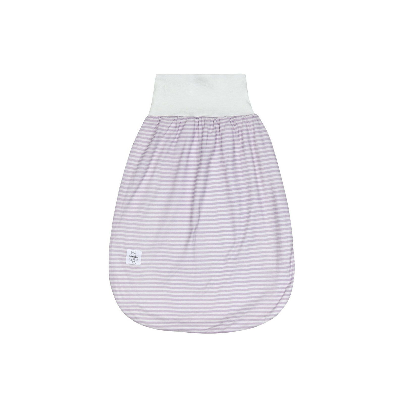 Lässig - Baby Strampelsack 0,5 TOG - Gestreift, Lila Milky (A)
