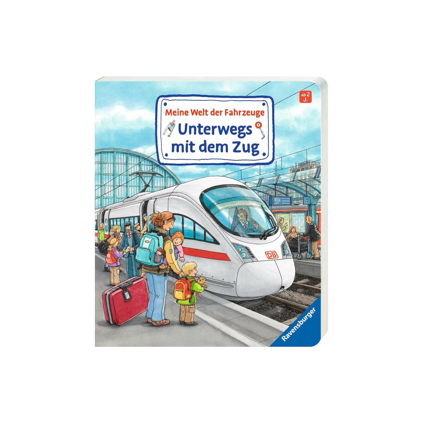 Ravensburger - Meine Welt der Fahrzeuge: Unterwegs mit dem Zug
