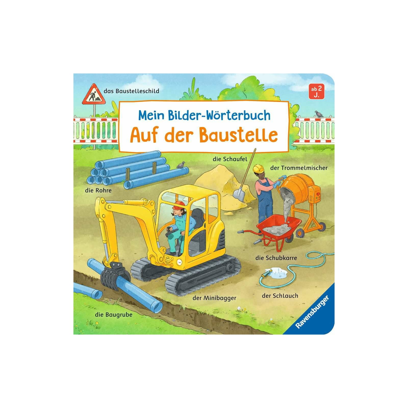 Ravensburger - Mein Bilder-Wörterbuch: Auf der Baustelle