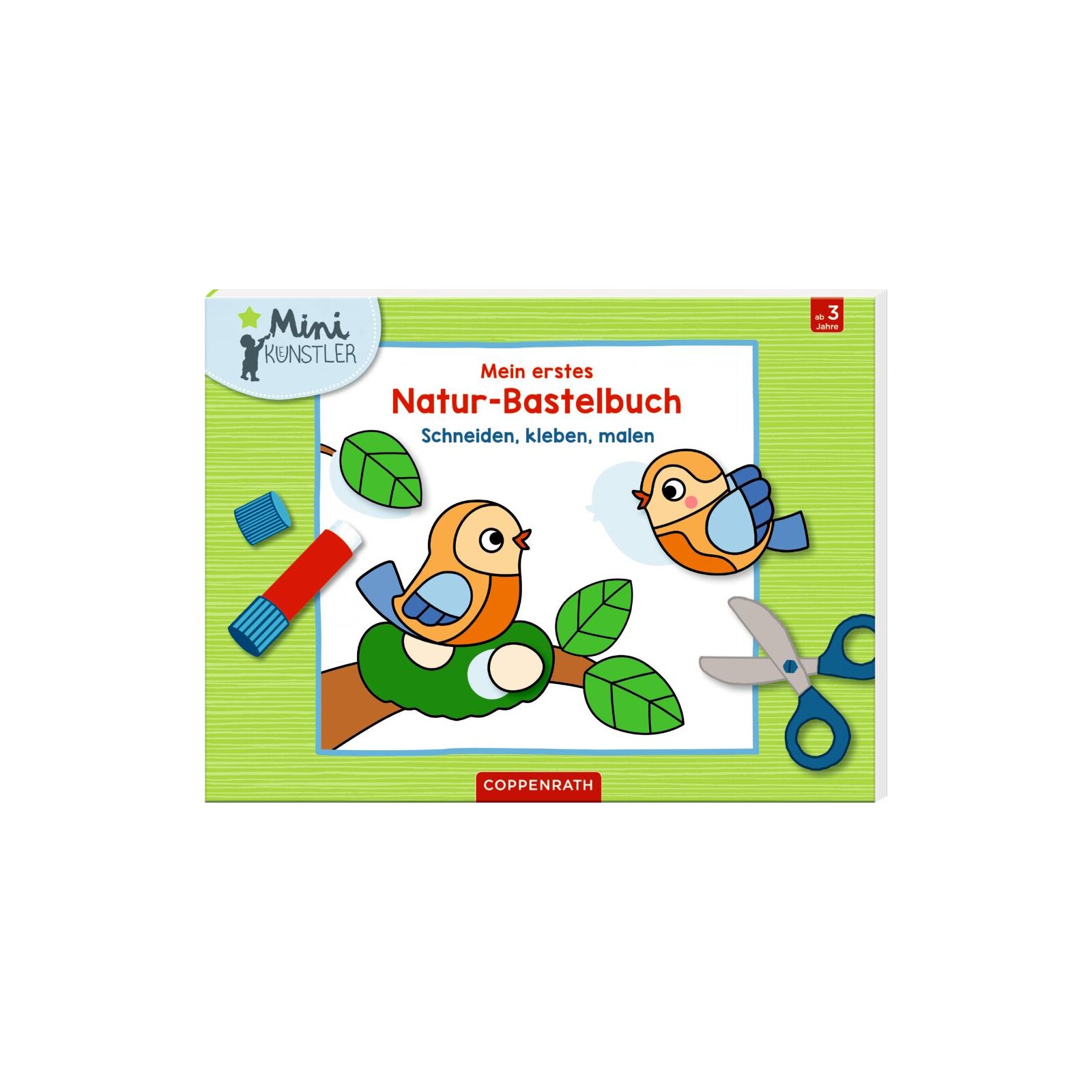 Coppenrath - Mini-Künstler - Mein erstes Natur-Bastelbuch: Schneiden, kleben, malen (3)