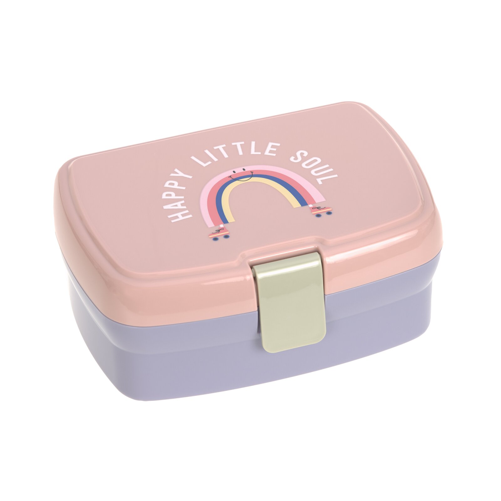 Lässig - Brotdose Kinder - Brotdose Kinder - Tiny Outdoor, Regenbogen Rosa Lila (2)