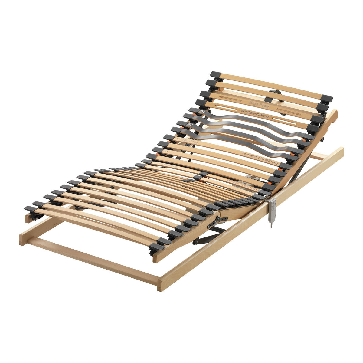 Shogazi Lattenrost Mellow Flex elektrisch verstellbar 100x200 cm Funkfernbediengung