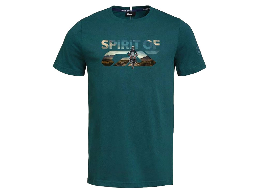 BMW Spirit of GS T-Shirt Herren (grün) Farbe: Grün Größe: S