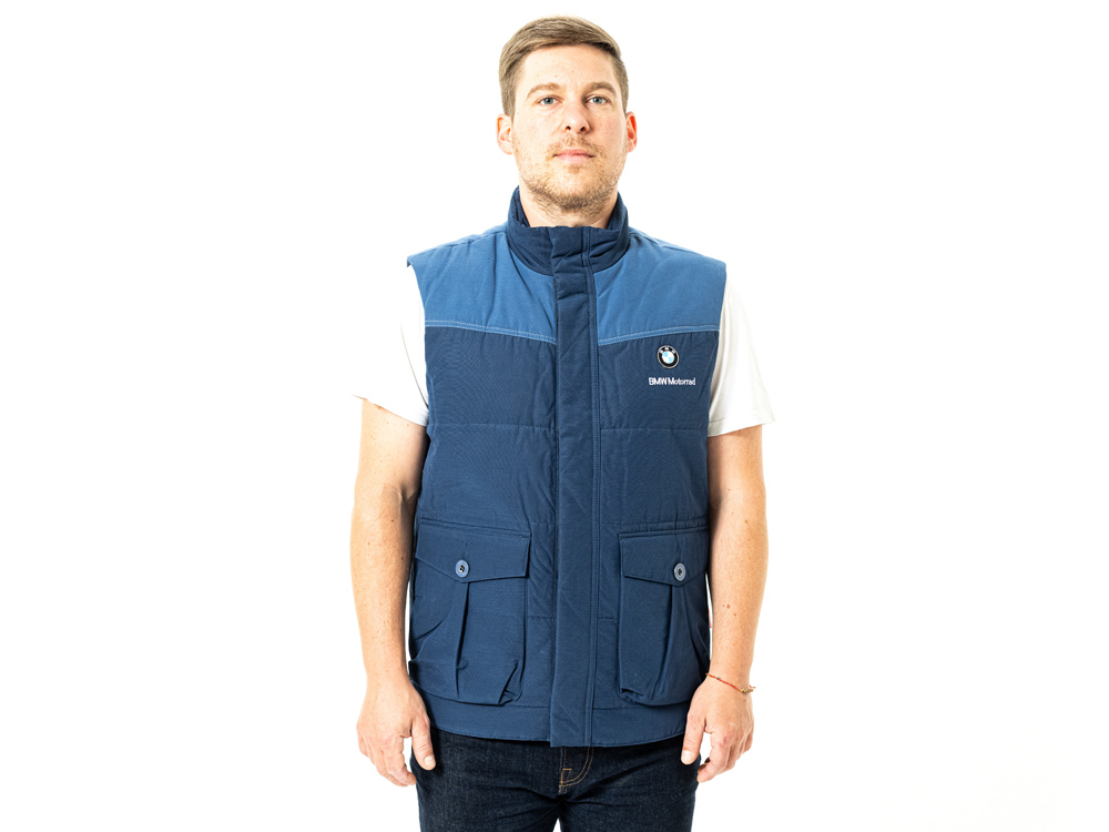 BMW Logo Weste Herren Farbe: Blau Größe: S