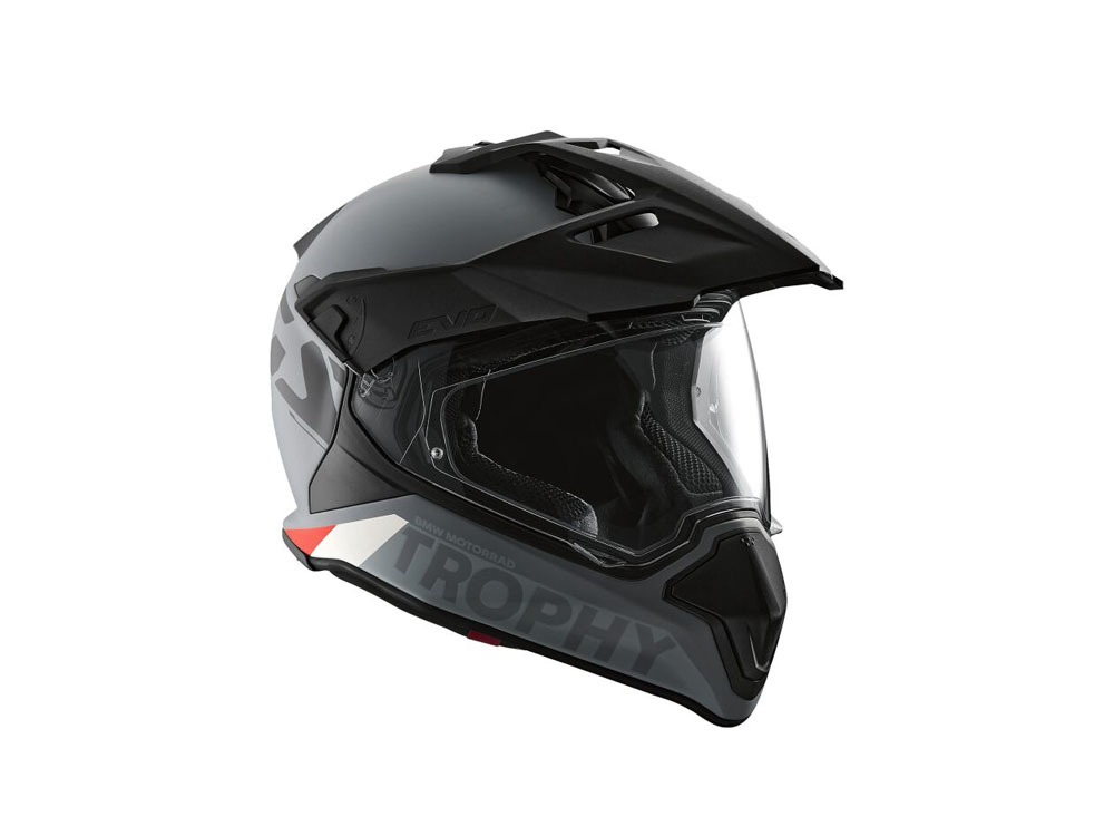 BMW GS Carbon Evo ECE Motorradhelm (Serir) Farbe: Grau Größe: 54/55