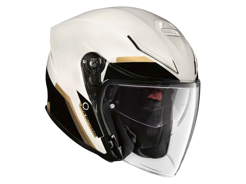 BMW Sao Paulo Jet Helm (Ampere) Farbe: Weiß Größe: 60/61