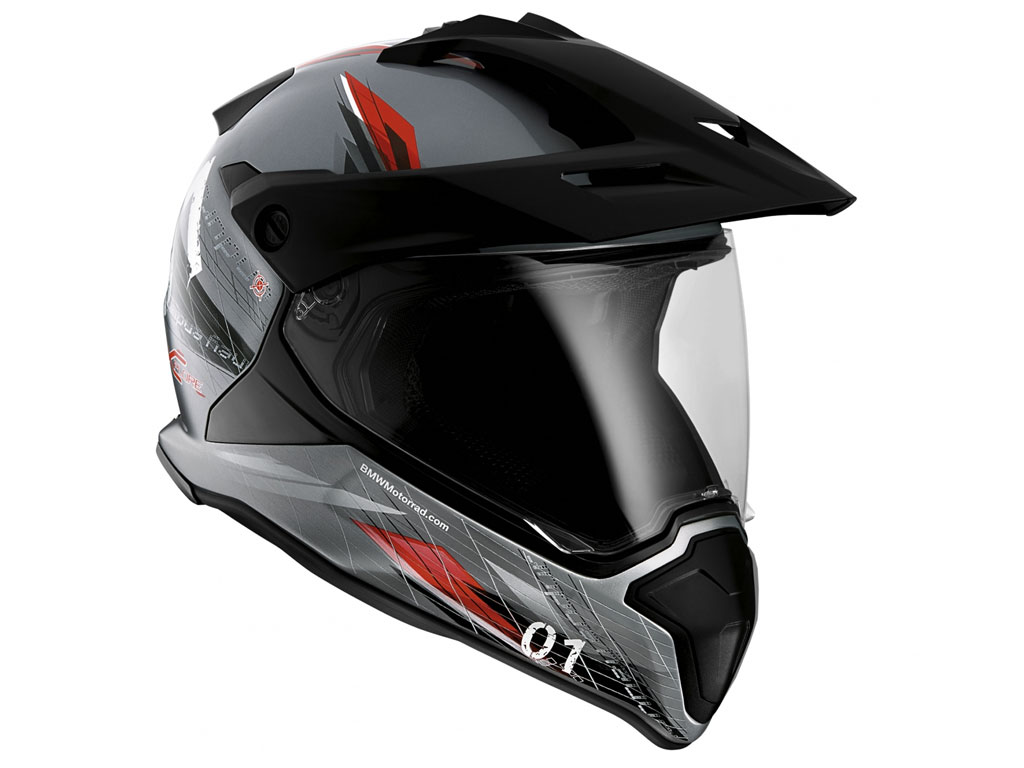 BMW GS Motocross Helm (explore) Farbe: Anthrazit Größe: 60/61