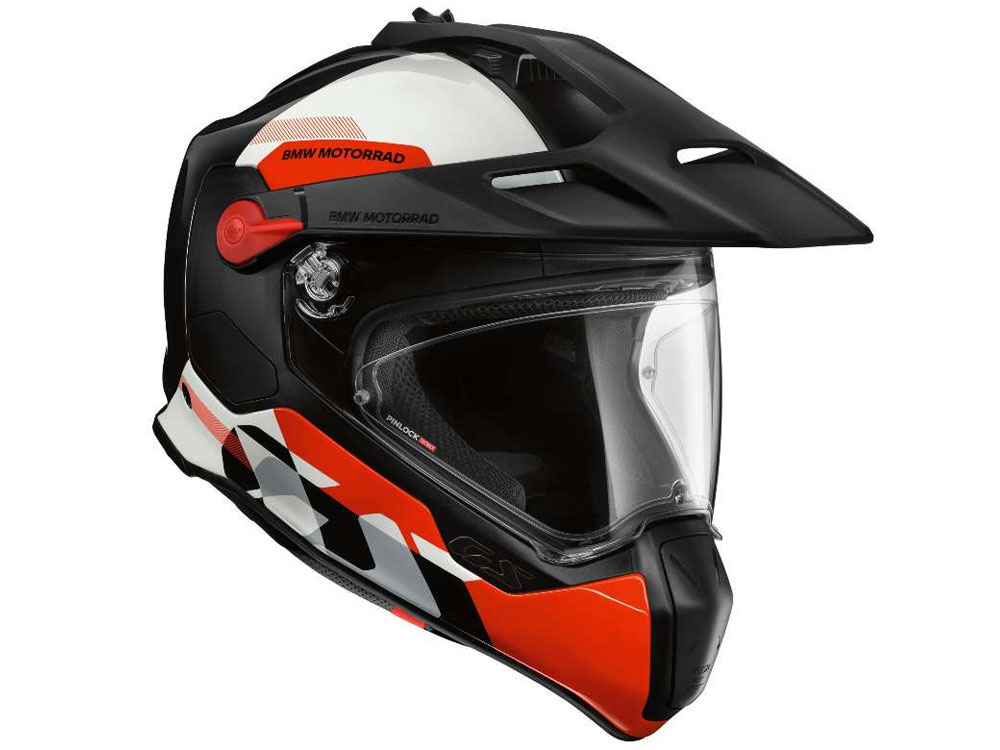 BMW GS Rallye Carbon Enduo Motorradhelm (Lima) Farbe: Schwarz Größe: 64