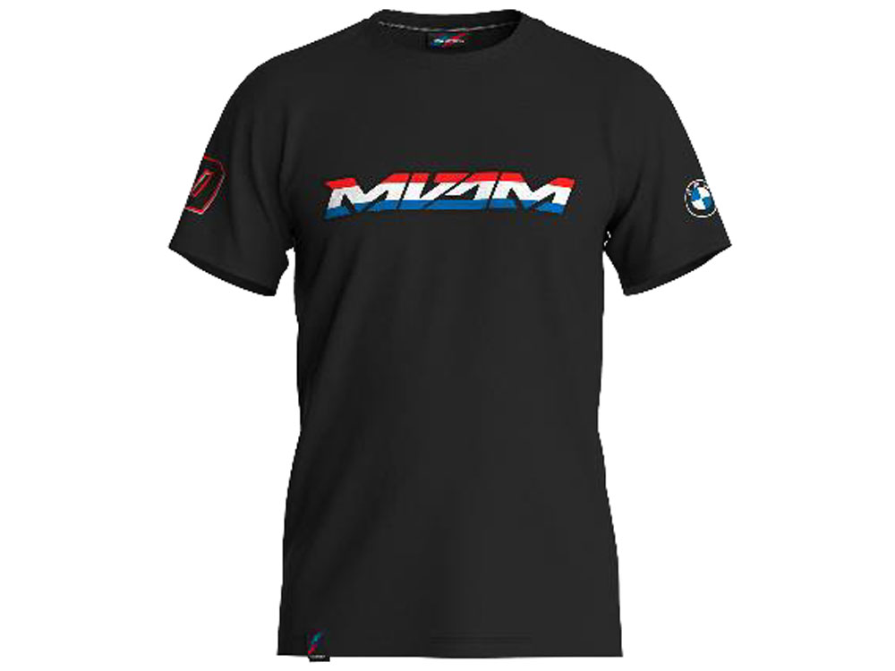 BMW Fan van der Mark T-Shirt (schwarz) Farbe: Schwarz Größe: S