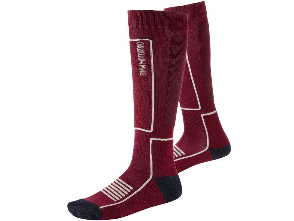 BMW Summer Merino Funktionssocken (rot) Farbe: Rot Größe: 35-38