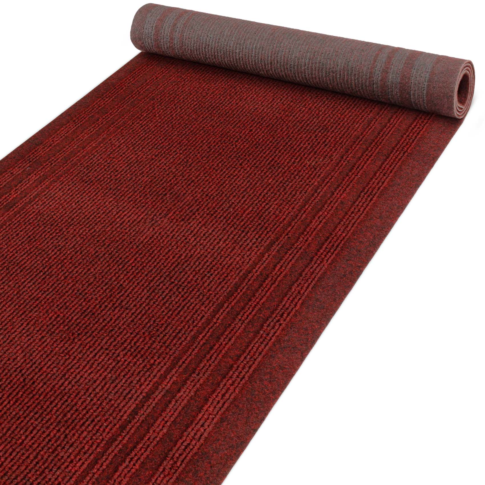 Küchenläufer Küchenteppich Läufer Flur Teppichläufer Rot 67cm Breit 180cm