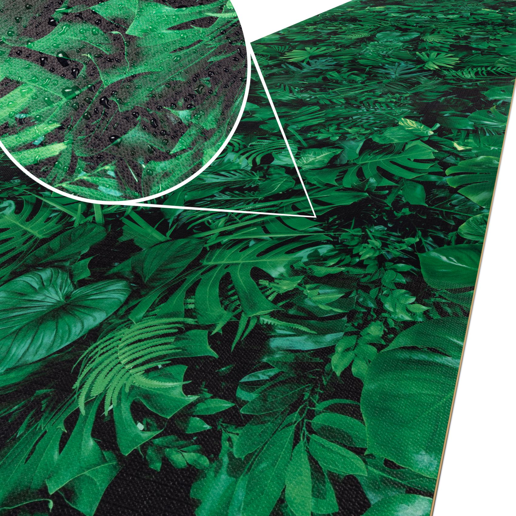 Küchenläufer Küchenteppich Läufer Flur Teppichläufer rutschfest Palme 100x52cm