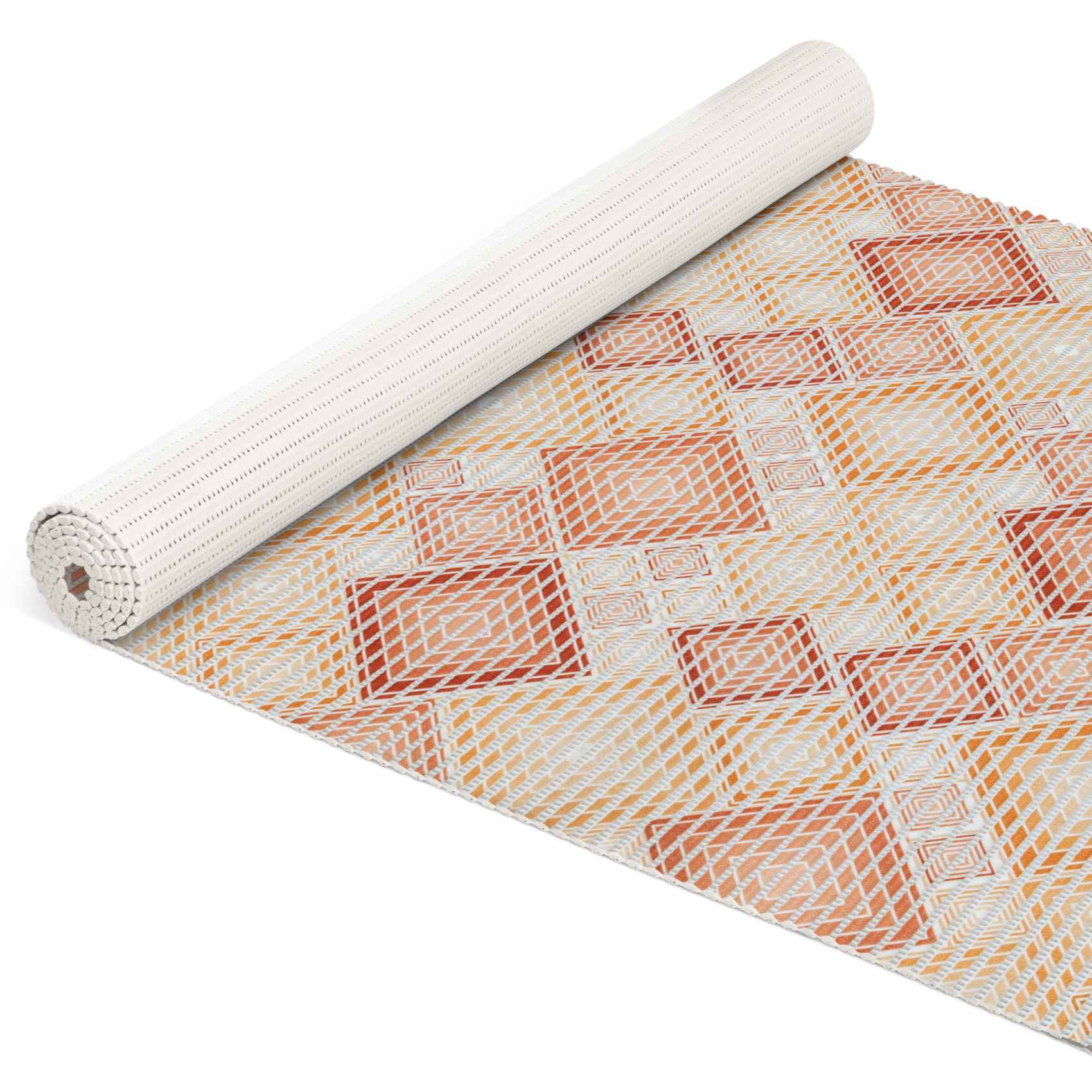 Weichschaummatte Badematte Karo Braun Breite 80cm Meterware 100x80cm