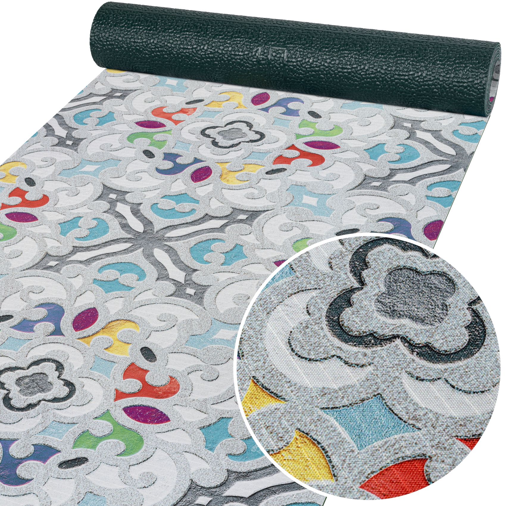 Küchenläufer Küchenteppich Läufer Flur Teppichläufer Sprinty Valentina 52cm Breite 100x52cm