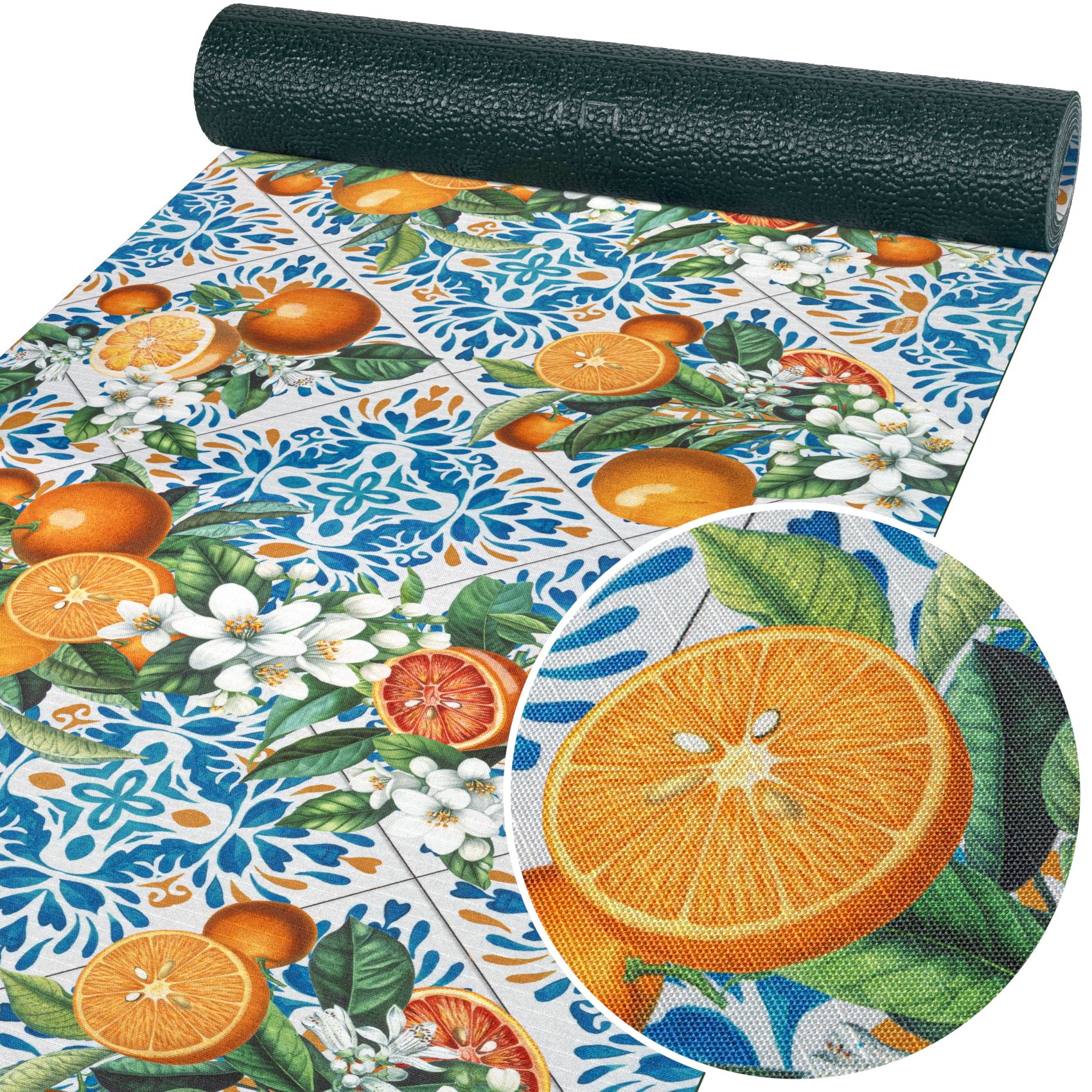 Küchenläufer Küchenteppich Läufer Flur Teppichläufer Sprinty Zagara 52cm Breite 100x52cm