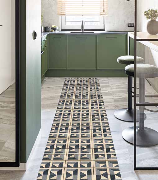 Küchenläufer Teppichläufer Läufer Flur Küchenteppich rutschfest pflegeleicht Amira Breite 52cm 100 x 52 cm